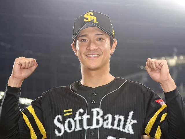 打率でパ・リーグトップのソフトバンク柳町達　photo by Sankei Visual