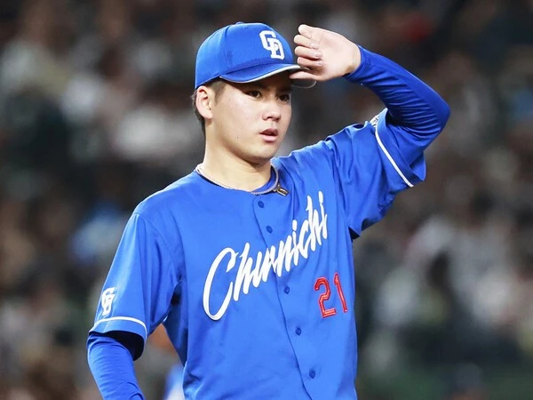 中日のドラフト１位ルーキー・金丸夢斗　photo by Koike Yoshihiro