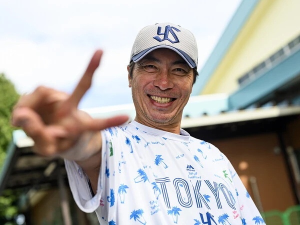 監督時代は気が休まる瞬間などなかったと語った髙津臣吾氏　photo by Kai Keijiro