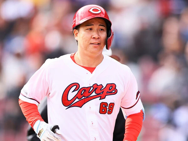 トライアウトを最後に現役引退を表明した山足達也photo by Nishida Taisuke