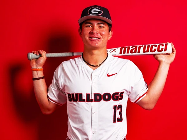 現在、ジョージア大でプレーする石川ケニー　写真は本人提供