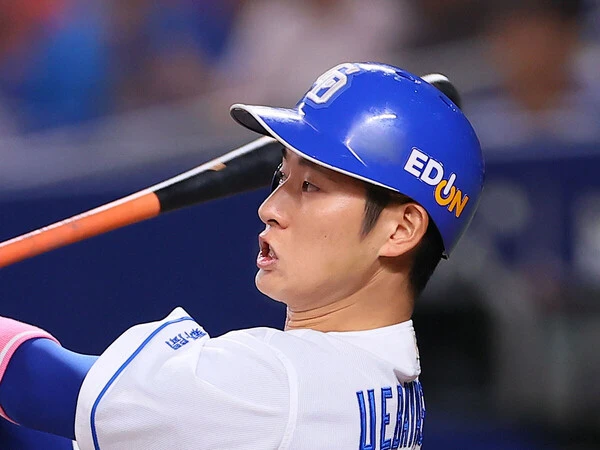 今中氏は上林誠知を「一番頑張った」と評したが......。photo by Sankei Visual