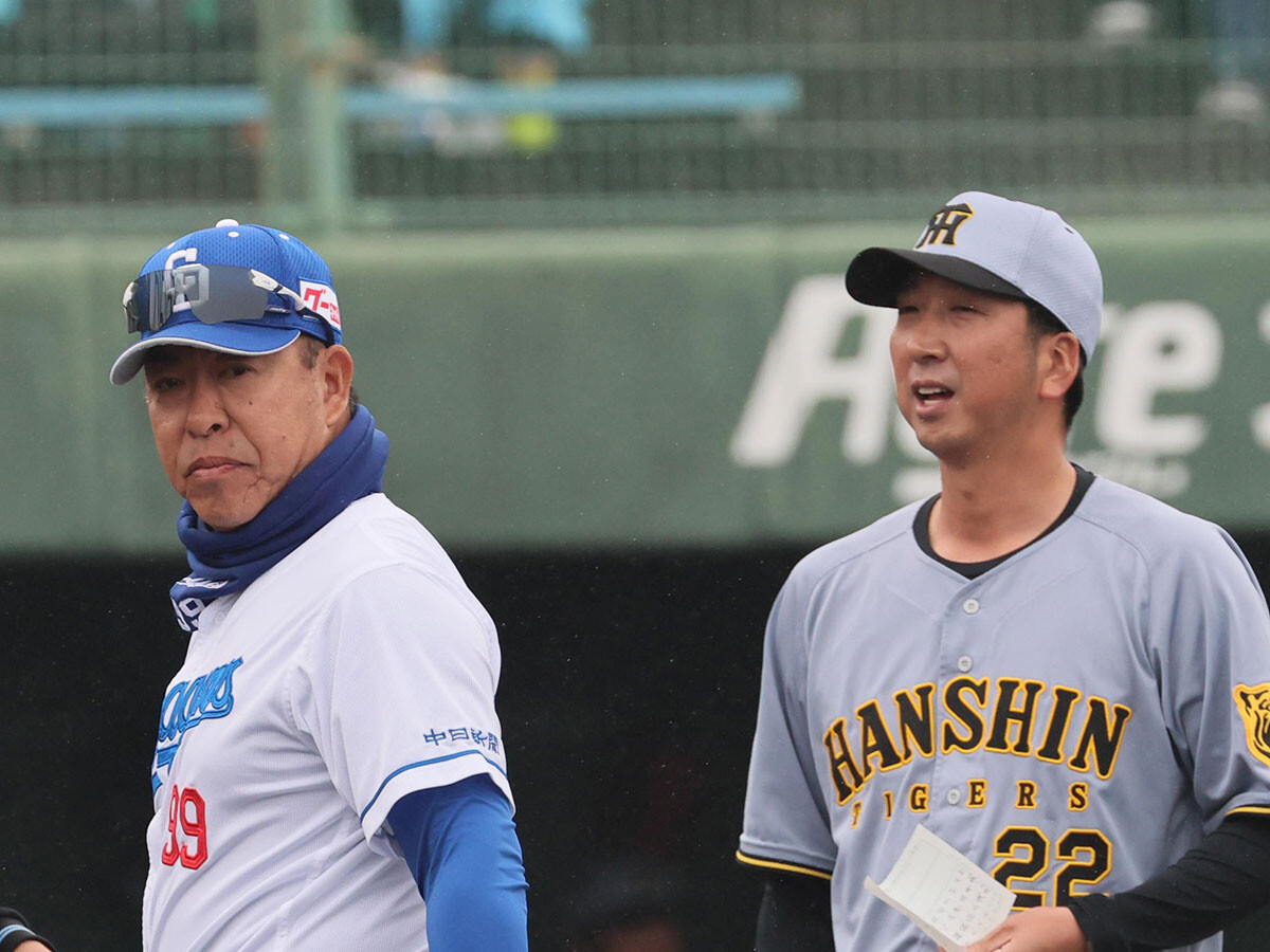 高木豊が語るセ・リーグ新監督　阪神・藤川球児、中日・井上一樹のここまでの評価は？