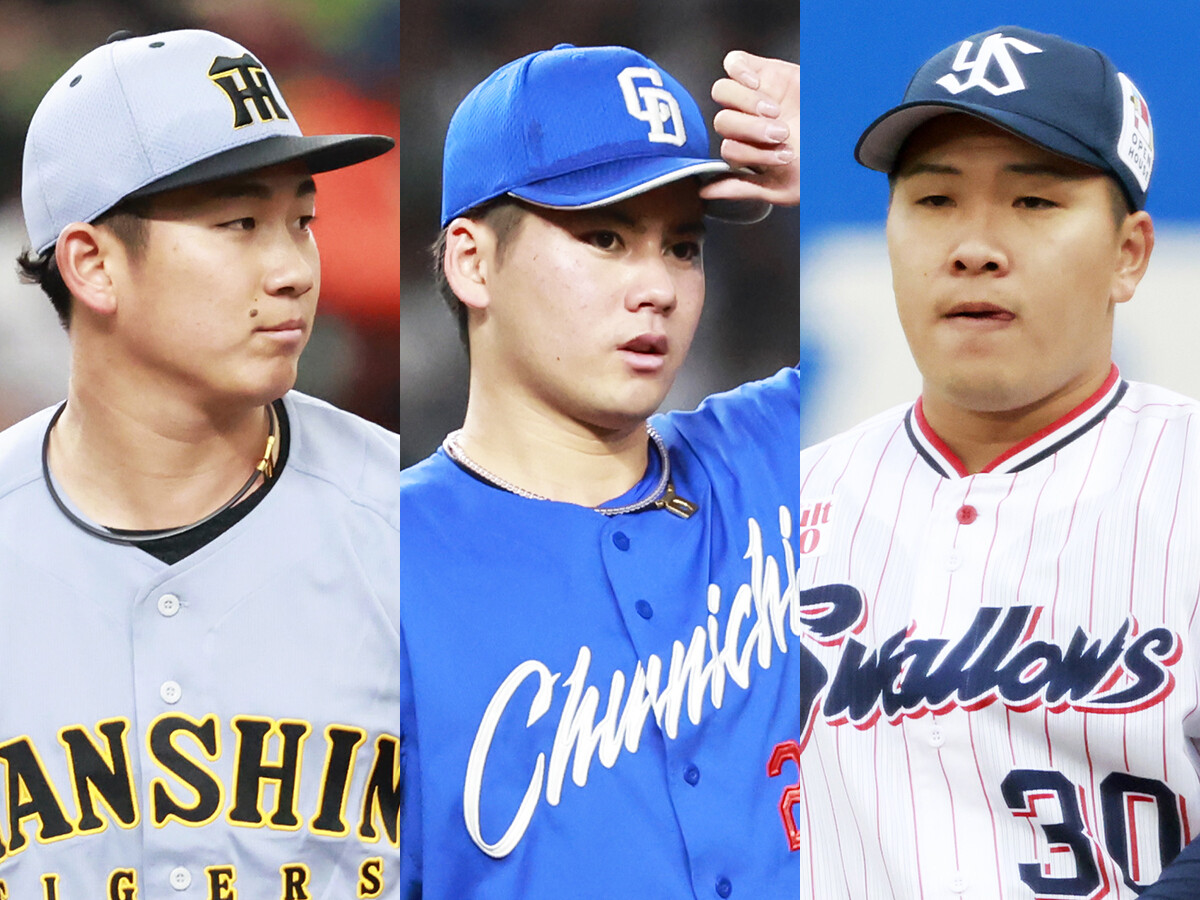 阪神・伊原陵人、中日・金丸夢斗、ヤクルト・荘司宏太 ルーキー左腕３人の「現在地と可能性」を阿波野秀幸が徹底解説！
