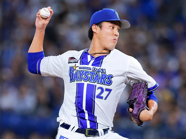 昨季、３年ぶりの日本球界復帰を果たしたDeNA・藤浪晋太郎photo by Sankei Visual