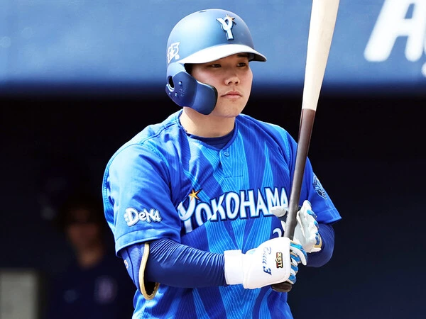 青山学院大からドラフト１位でDeNAに入団した小田康一郎photo by Sankei Visual