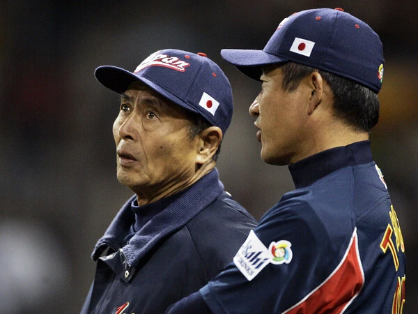 2006年の第１回WBCで日本の指揮を執った王貞治監督　photo by AFLO