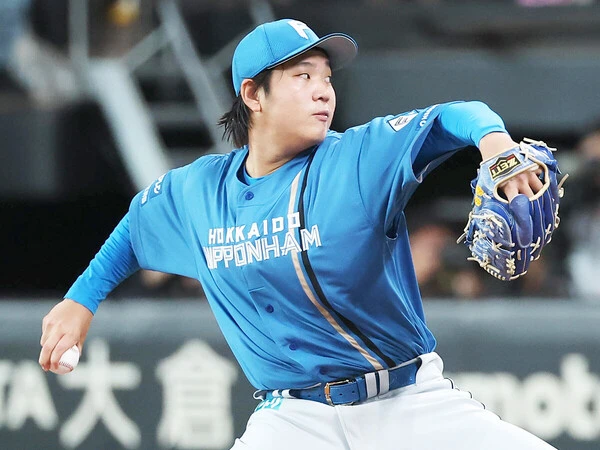 昨年から日本ハムでプレーしている古林睿煬　photo by Sankei Visual