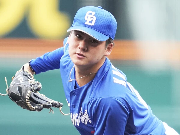 飛躍的な活躍が期待されるプロ２年目の金丸夢斗　photo by Sankei Visual