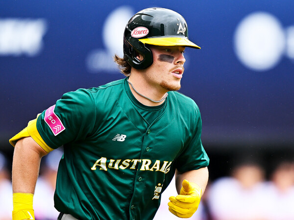 2024年のMLBドラフト１巡目（全体１位）でクリーブランド・ガーディアンズから指名されたトラビス・バザーナ　photo by Getty Images