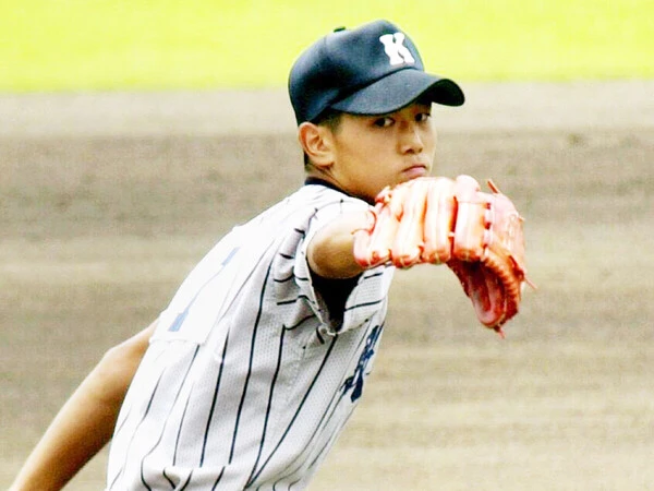 高校ナンバーワン左腕と称されていた敦賀気比時代の内海哲也　photo by Sankei Visual