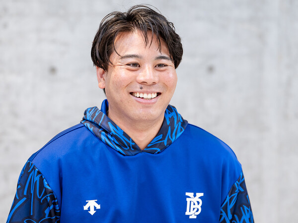 今年4月からDeNAの野球普及・振興部で働く濵口遥大氏　photo by Miki Sano