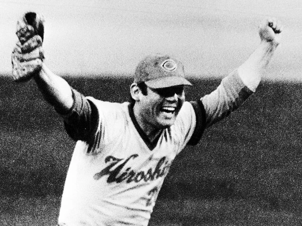 1979年の日本シリーズで近鉄を破り、日本一に輝いた広島時代の江夏豊　photo by Sankei Visual