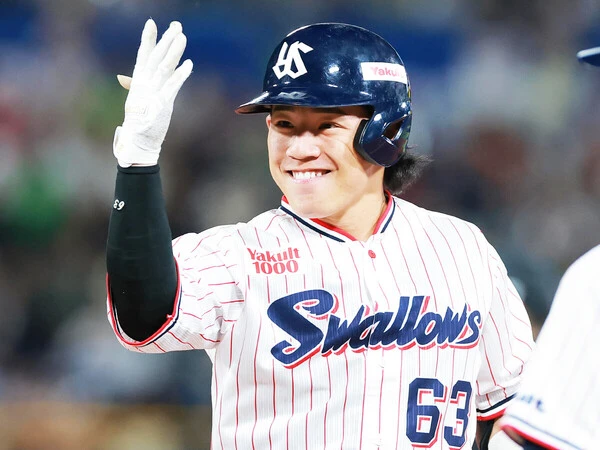 次々とキャリアハイを更新しているヤクルト・増田珠　photo by Sankei Visual