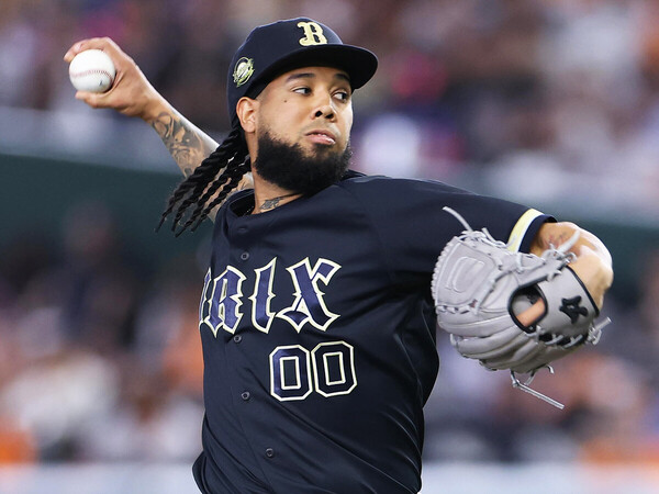オリックス入団３年目を迎えたアンダーソン・エスピノーザ　photo by Sankei Visual