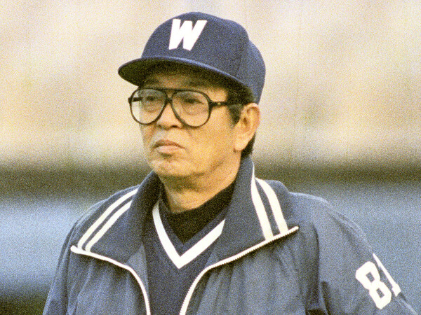 1985年から２年間、大洋の指揮を執った近藤貞雄氏　photo by Kyodo News