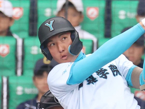 二刀流で注目される山梨学院高の菰田陽生　photo by Sankei Visual