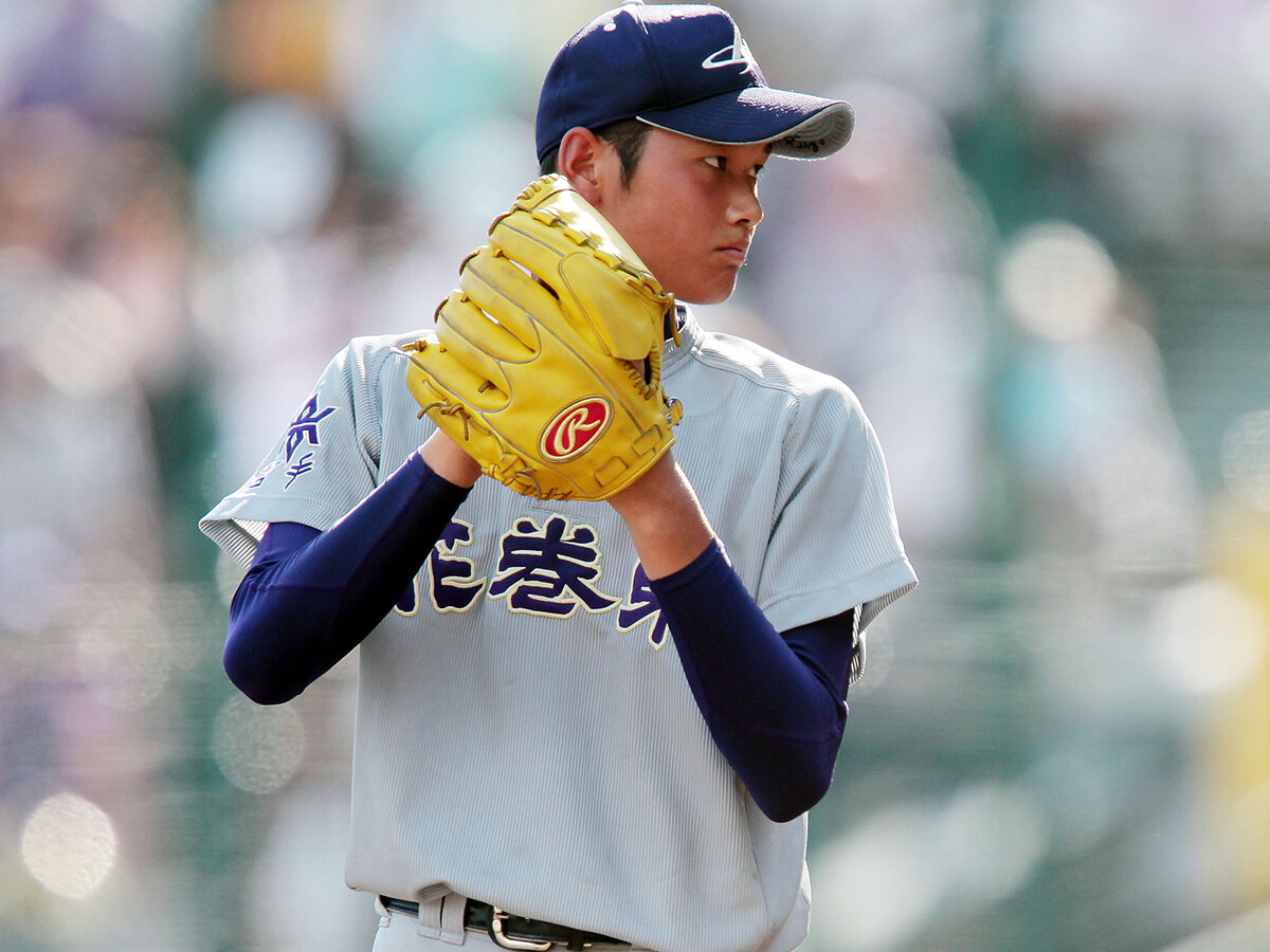 花巻東のブルペンで見た怪物の片鱗 大谷翔平、高校３年秋に受けた衝撃の154キロと捕球できなかったスイーパー
