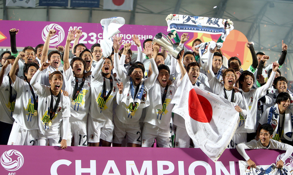 韓国に逆転勝利。リオ五輪最終予選で優勝した日本代表photo by Getty Images
