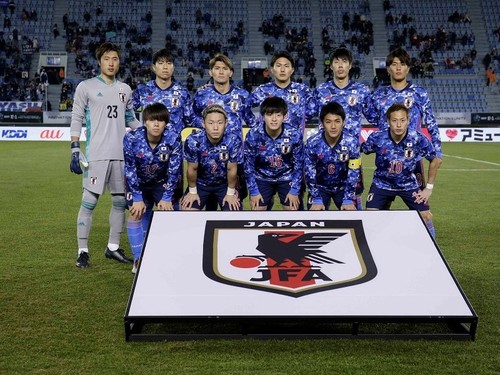 Ｅ－1サッカー選手権第２戦で、香港に完勝した日本代表