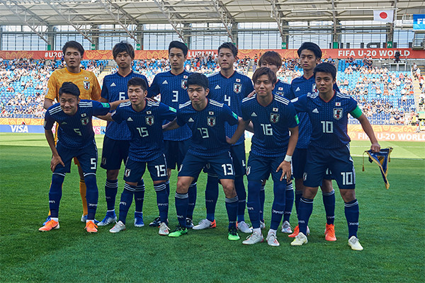 Ｕ‐20Ｗ杯決勝トーナメント１回戦で韓国に敗れた日本
