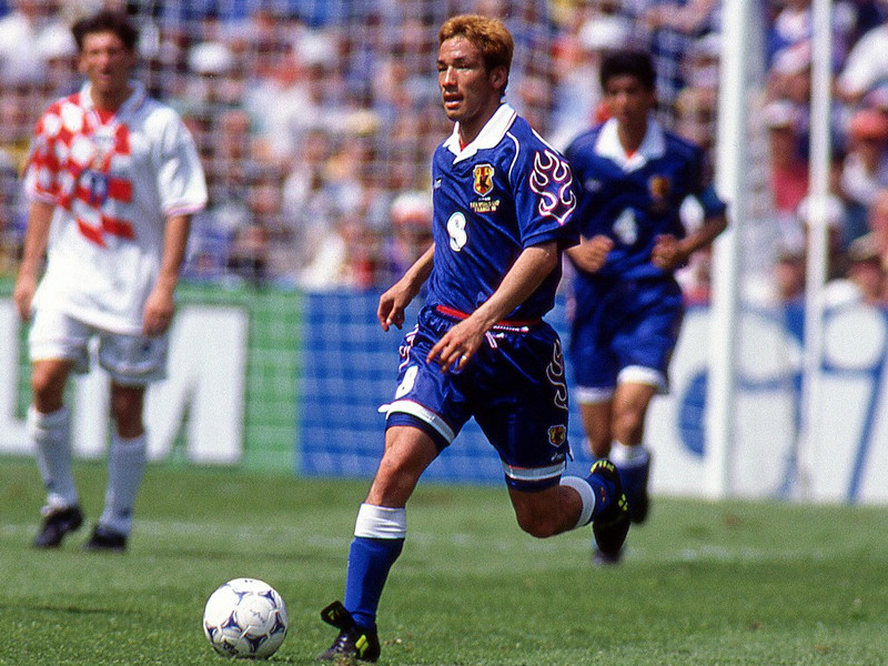 日本代表ユニフォームフランスワールドカップ 1998 中田英寿 8番-