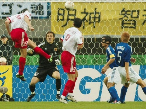 2002年日韓Ｗ杯。決勝トーナメントに進出した日本はトルコと対戦した