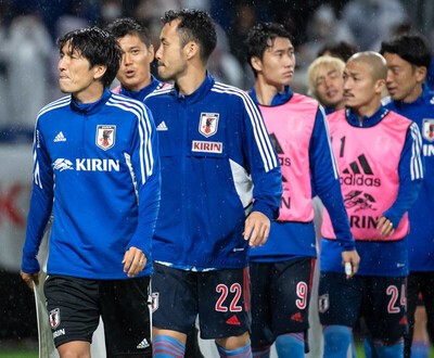 欧州組を含めた直近の代表戦では、チュニジアに０－３で敗れている日本