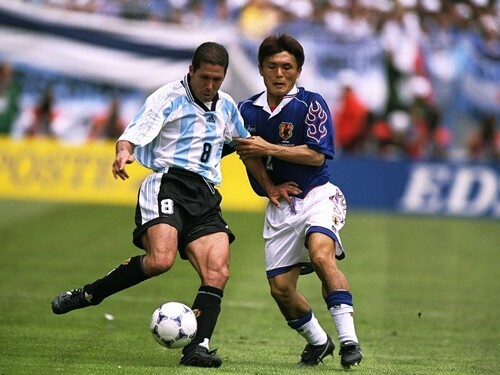 日本が初出場した1998年フランスＷ杯では、初戦でアルゼンチンと対戦した名良橋晃氏