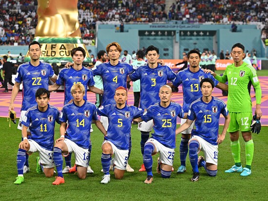 決勝トーナメント１回戦でクロアチアと対戦する日本代表