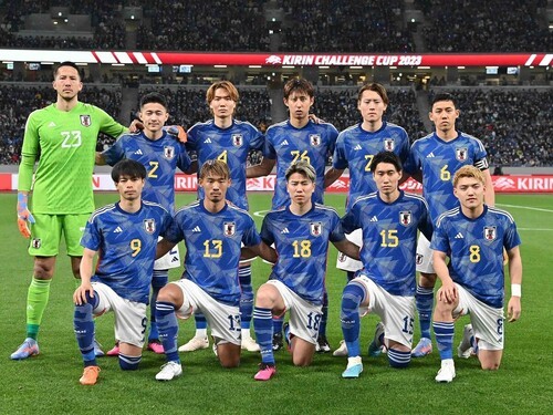サッカー日本代表の３月のウルグアイ戦の先発メンバーはオール海外組だった