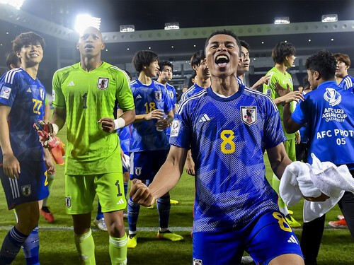 ８大会連続の五輪出場を決めた日本 photo by Getty Images