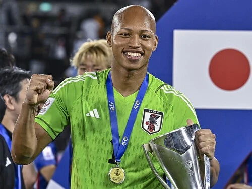 Ｕ23アジアカップ優勝に貢献した小久保玲央ブライアン　photo by Getty Images