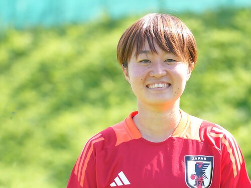 昨年の女子ワールドカップで得点王に輝いた宮澤ひなた