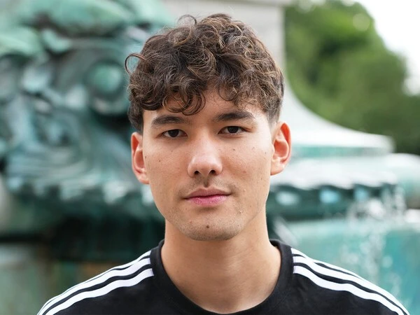 現在ブレーメンに所属している佐藤恵允　photo by Hara Etsuo