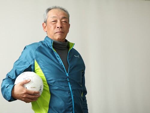 イラク戦での最後のゴールは「一生忘れられない」と言う吉田光範氏　photo by Fujita Masato