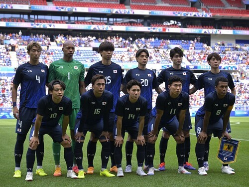 サッカー日本代表にパリオリンピックのメンバーたちは入っていけるか　photo by JMPA