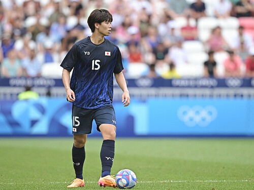 パリ五輪代表から日本代表に初招集となった高井幸大 photo by JMPA