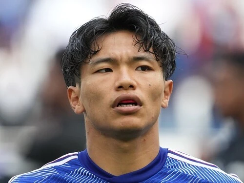 旗手怜央はサッカー日本代表のワールドカップ予選で２試合ともメンバー外の悔しさを味わった　photo by Getty Images