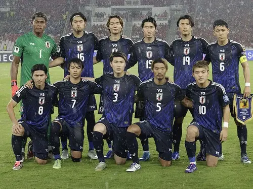 インドネシアを４－０で破った日本代表のイレブンphoto by Fujita Masato