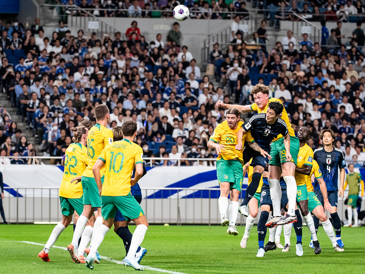 サッカー日本代表と引き分けたオーストラリア代表選手は「ヤバい」と警戒したドリブラーから「多くのことを学べた」