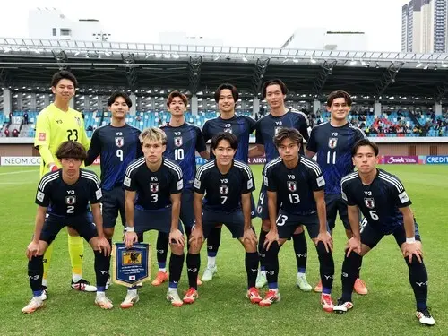 中国でＵ－20アジアカップを戦っているサッカーＵ－20日本代表　photo by Getty Images