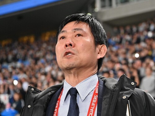 サッカー日本代表を８大会連続のワールドカップ出場へ導いた森保一監督　photo by Kishiku Torao
