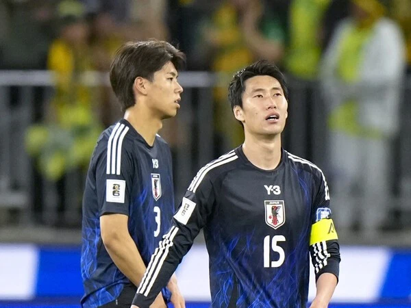 オーストラリアに最終予選初黒星を喫した日本代表　photo by Kyodo News