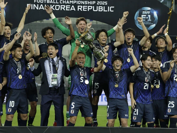 国内組だけで臨み、3戦全勝で優勝した日本代表　photo by Fujita Masato