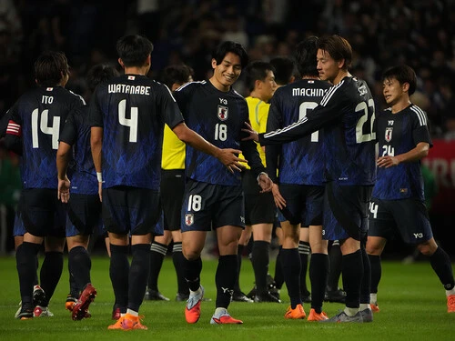 試合終了間際、上田綺世のゴールでパラグアイに引き分けた日本代表photo by Kazuhito Yamada/Kaz Photography