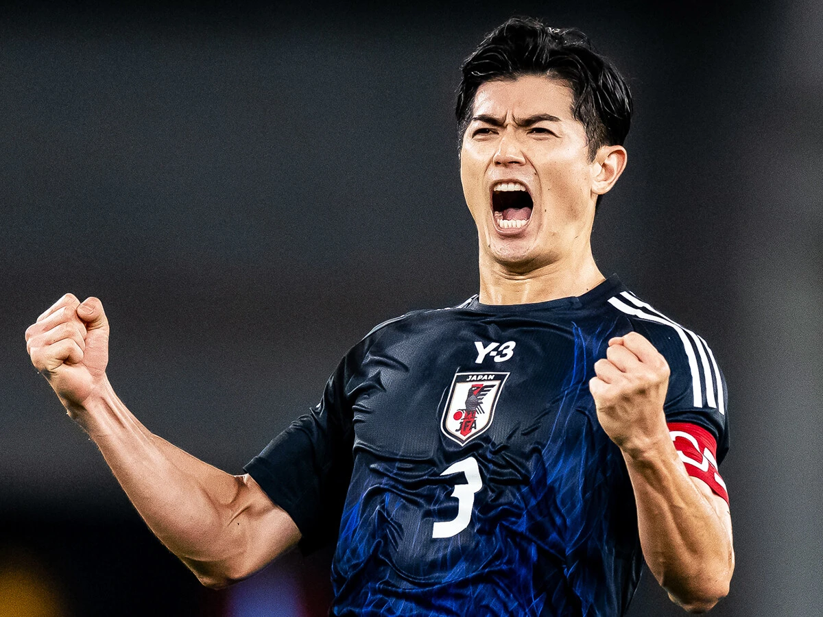 ブラジルに勝利して喜びを爆発させる谷口彰悟　photo by Sano Miki