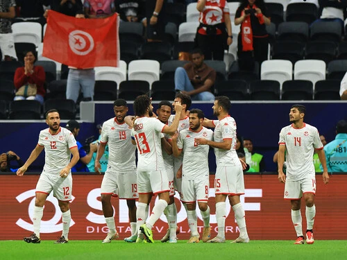 現在行なわれているアラブカップではグループステージで敗退したチュニジア代表 photo by Reuters／AFLO