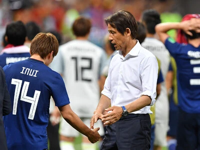 2018年、日本代表は西野朗監督のもとでロシアワールドカップを戦った photo by JMPA