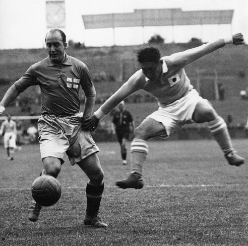 1936年のベルリン五輪で日本はスウェーデンに勝利したphoto by AFLO